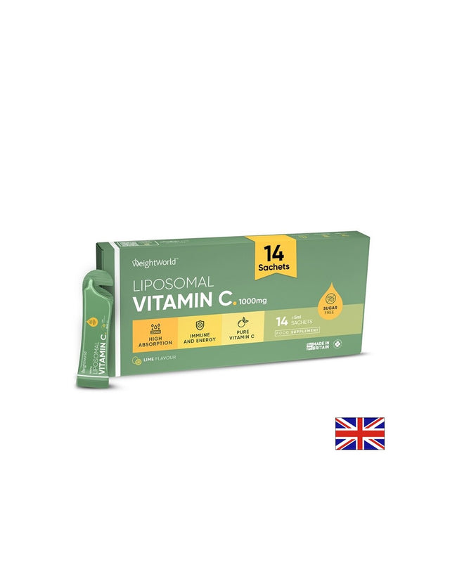 Липозомен Витамин C 1000 mg – Имунитет и антиоксидантна защита, 14 сашета  WeightWorld - Nutra Best Bulgaria