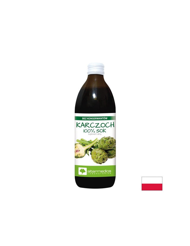 Артишок + Витамин C 120 mg – Здрав черен дроб и жлъчка, 500 ml  Alter Medica - Nutra Best Bulgaria