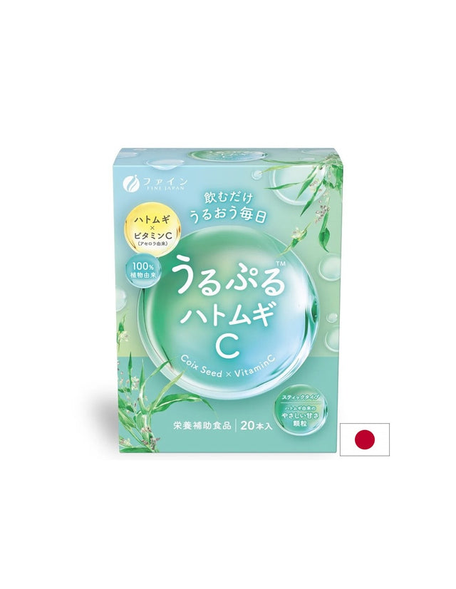 Перлен ечемик + витамин C – За сияен и равномерен вид на кожата, 20 сашета  Fine Japan - Nutra Best Bulgaria