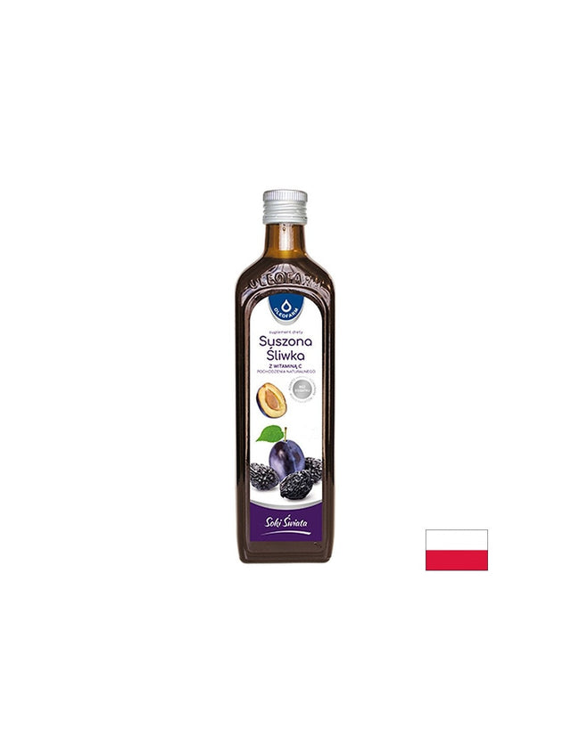 Сок от сушени сливи + Витамин C – Храносмилане и чревен комфорт, 490 ml  Oleofarm - Nutra Best Bulgaria