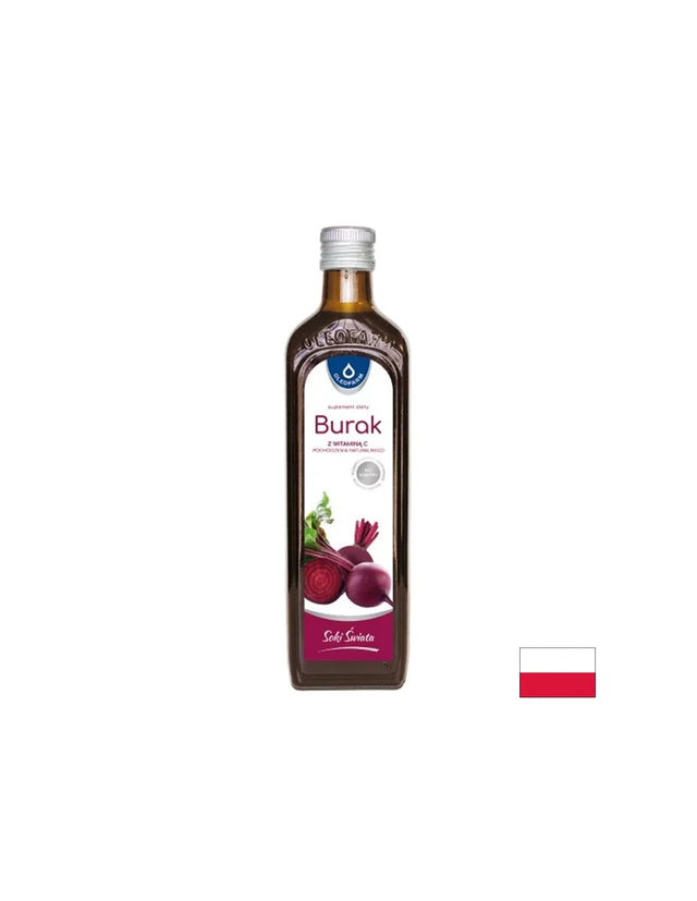 Червено цвекло + Витамин C – Кръвообразуване и имунитет, 490 ml  Oleofarm - Nutra Best Bulgaria