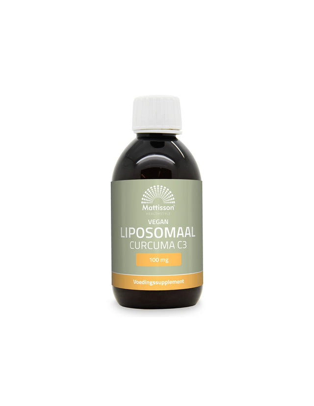Кости и стави - Липозомна куркума C3 (веган), 250 ml  Mattisson Healthstyle - Nutra Best Bulgaria