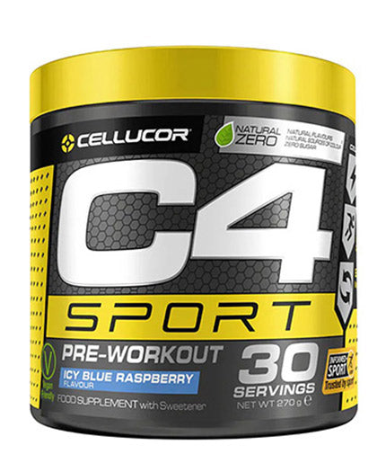C4 Sport Pre-Workout / 30 Servings - 0.270 kg  Cellucor - Nutra Best Bulgaria