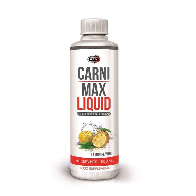 CARNI MAX LIQUID with GUARANA and GREEN TEA - 500 МЛ  Pure Nutrition - Nutra Best Bulgaria