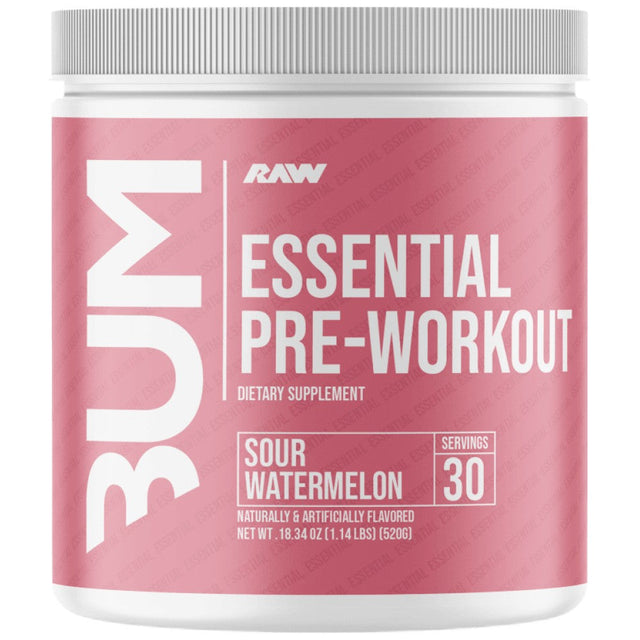 CBUM Essential Pre | with Natural Caffeine - 405 грама  RAW Nutrition - Nutra Best Bulgaria