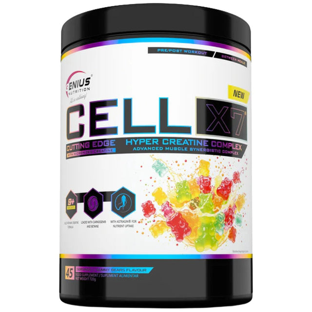 CELL-X7 | with Betaine, D-Ribose and Beta-Alanine - 720 грама - Nutra Best