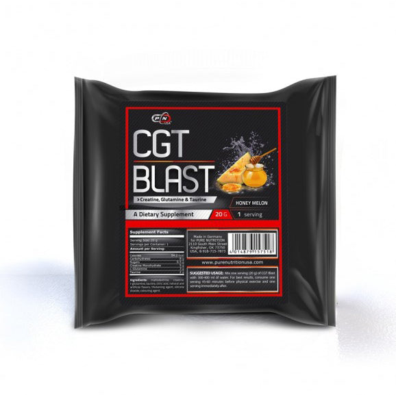 CGT BLAST - Honey Melon - Доза - 20 Г  Pure Nutrition - Nutra Best Bulgaria