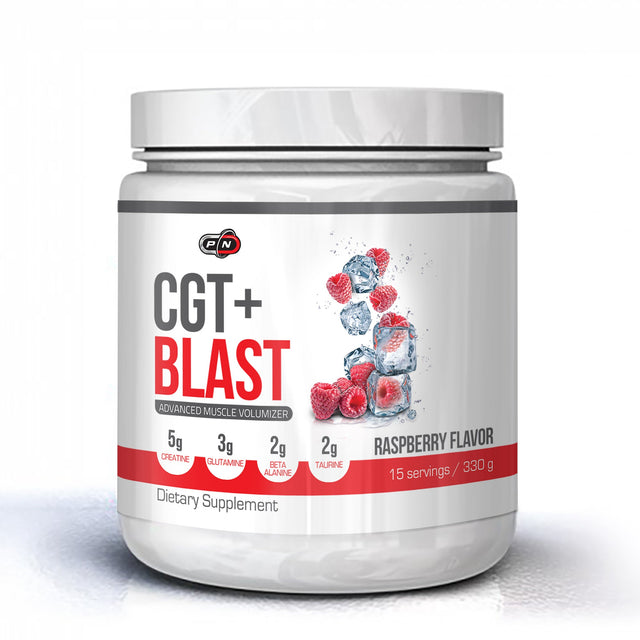 CGT BLAST+ - Raspberry - 330 Г  Pure Nutrition - Nutra Best Bulgaria