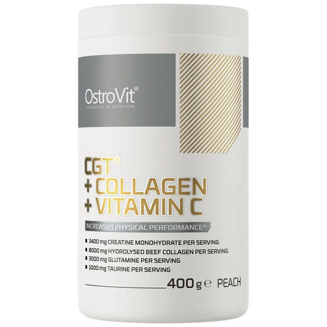 CGT + Collagen + Vitamin C - 400 грама  OstroVit - Nutra Best Bulgaria