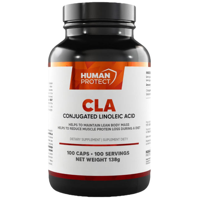 CLA 820 mg - 100 капсули  Human Protect - Nutra Best Bulgaria