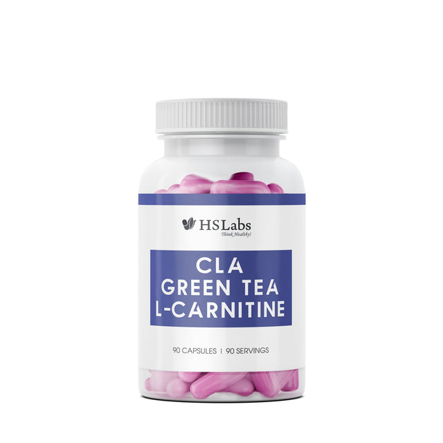 CLA, GREEN TEA, L-CARNITINE - 90 capsules - Nutra Best Bulgaria