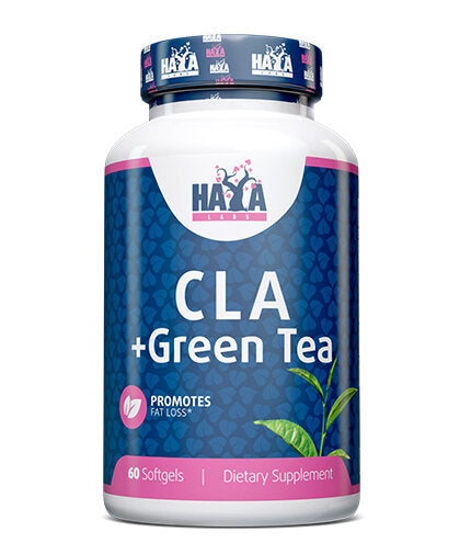 CLA + Green Tea / 60 Softgels  Haya Labs - Nutra Best Bulgaria