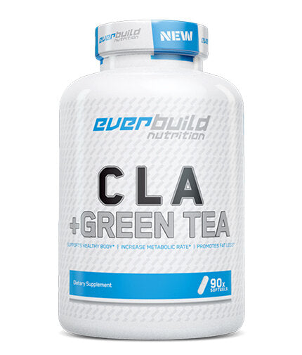 CLA + Green Tea / 90 Softgels  EVERBUILD - Nutra Best Bulgaria