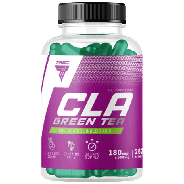 CLA + Green Tea - 90 Гел капсули  Trec Nutrition - Nutra Best Bulgaria
