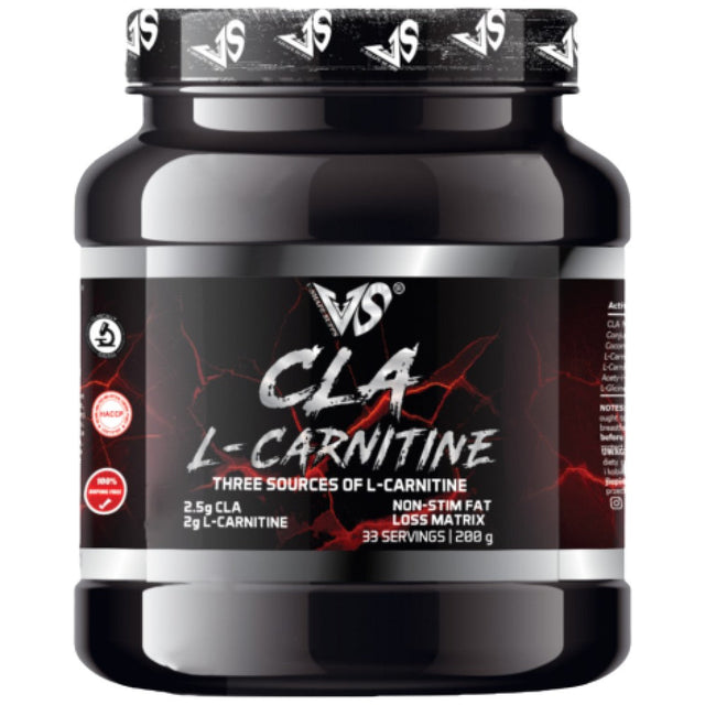 CLA & L-Carnitine - 200 грама  V-Shape Supplements - Nutra Best Bulgaria