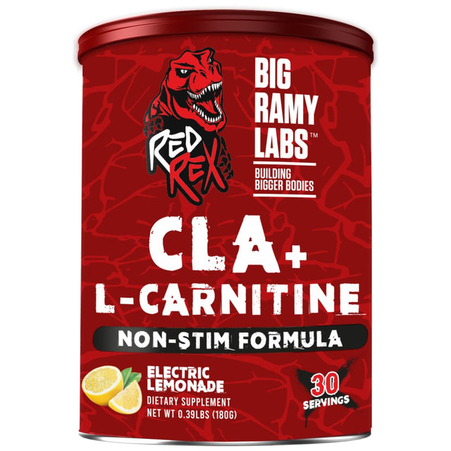 CLA + L-Carnitine | Non-Stim Formula 180 грама  RedRex Big Ramy Labs - Nutra Best Bulgaria