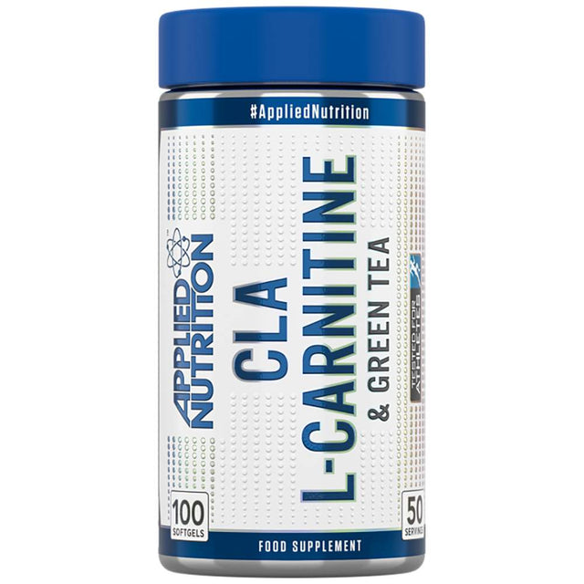 CLA, L-Carnitine and Green Tea - 100 Гел капсули  Applied Nutrition - Nutra Best Bulgaria