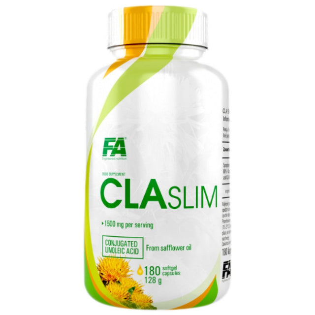 CLA Slim 180 Гел капсули  FA Nutrition - Nutra Best Bulgaria