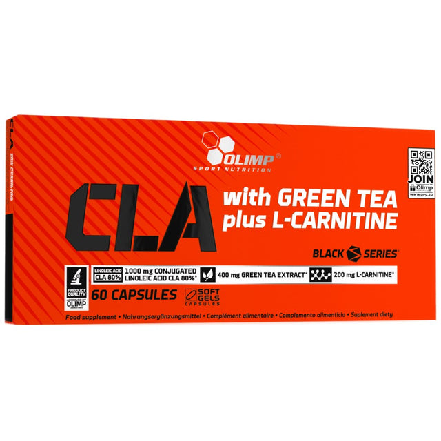 CLA, Green Tea plus L-Carnitine | Sport Edition - 60 капсули - Nutra Best Bulgaria