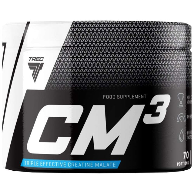 CM3 Powder | Tri-Creatine Malate - 250 грама  Trec Nutrition - Nutra Best Bulgaria