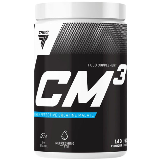CM3 Powder | Tri-Creatine Malate - 500 грама  Trec Nutrition - Nutra Best Bulgaria