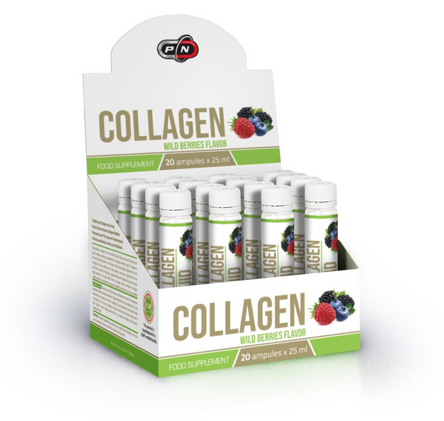 COLLAGEN LIQUID - WILD BERRIES - 25 ml  Pure Nutrition - Nutra Best Bulgaria