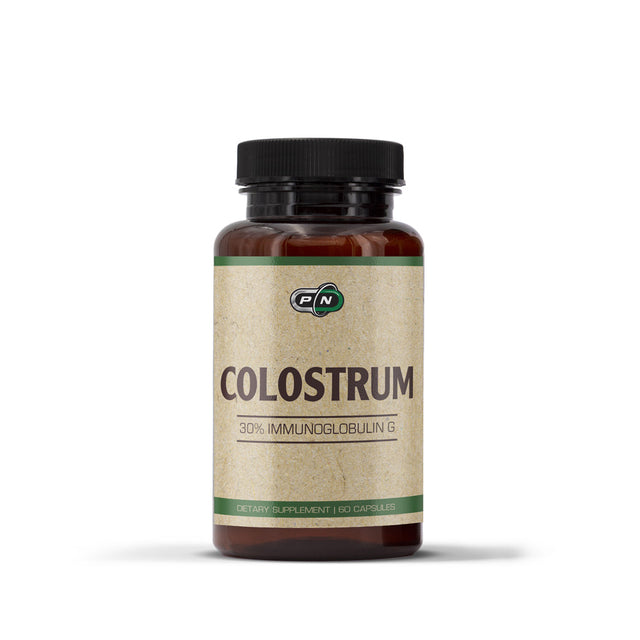 COLOSTRUM - 60 Capsules  Pure Nutrition - Nutra Best Bulgaria