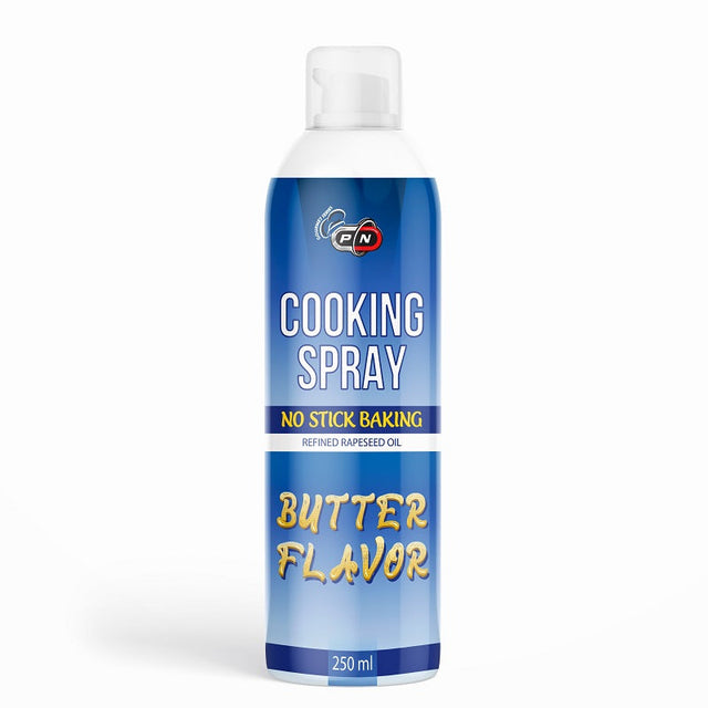 COOKING SPRAY - BUTTER FLAVOR - 250 ml  Pure Nutrition - Nutra Best Bulgaria