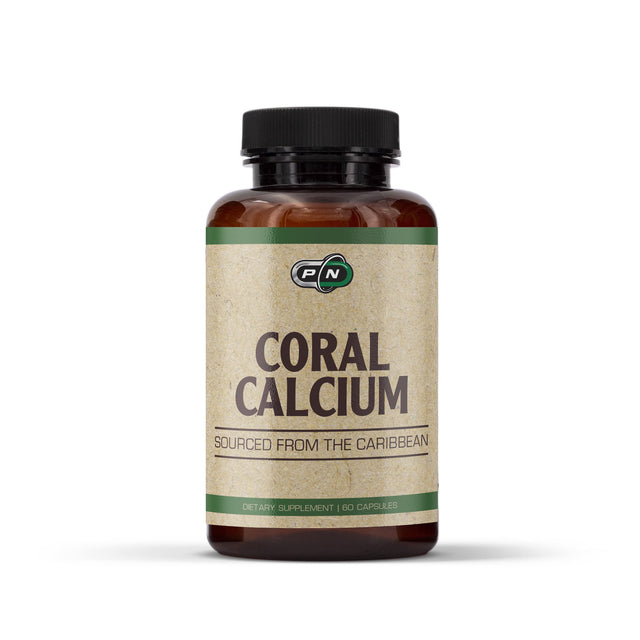 CORAL CALCIUM - 60 Capsules  Pure Nutrition - Nutra Best Bulgaria