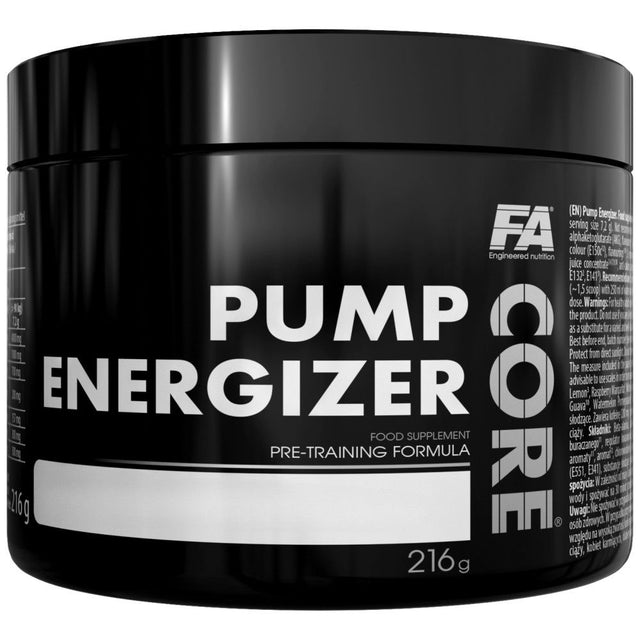 CORE Pump Energizer - 216 грама  FA Nutrition - Nutra Best Bulgaria