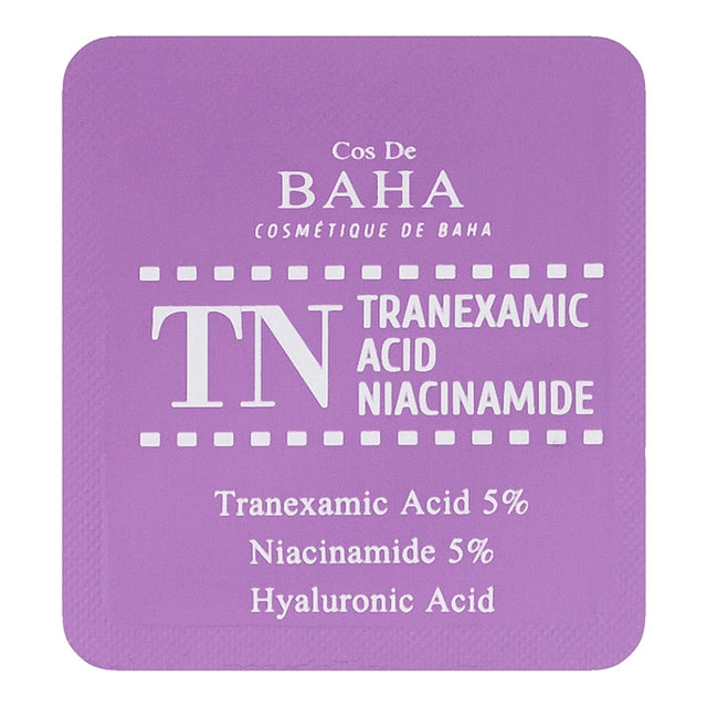 COS DE BAHA SAMPLE Tranexamic Acid Niacinamide Serum (TN) 1.5 ml  Cos De Baha - Nutra Best Bulgaria