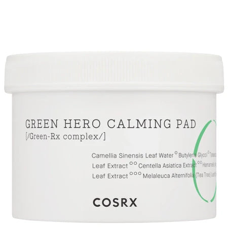 COSRX - One Step Green Hero Calming Pad - Soothing Facial Pads - 70pcs  COSRX - Nutra Best Bulgaria