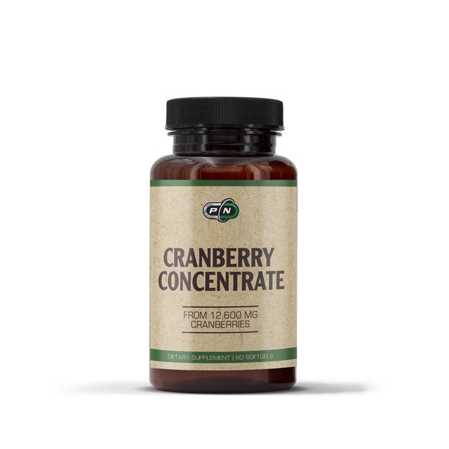 CRANBERRY CONCENTRATE - 60 Softgels  Pure Nutrition - Nutra Best Bulgaria