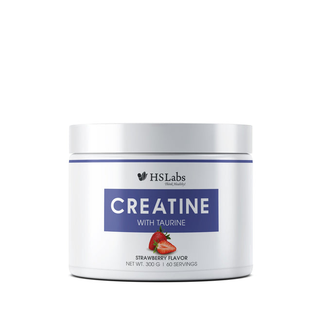 CREATINE WITH TAURINE - 300 g  HS LABS - Nutra Best Bulgaria