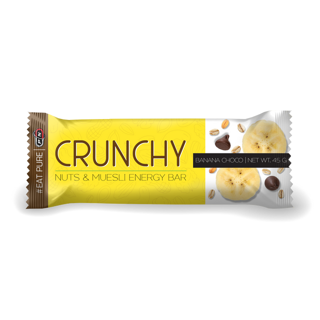 CRUNCHY BAR - 45 g  Pure Nutrition - Nutra Best Bulgaria