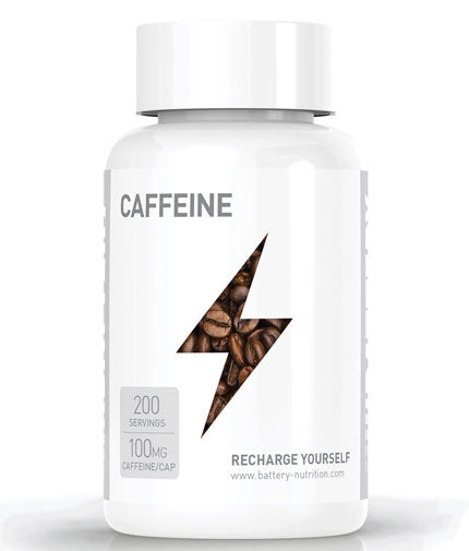 Caffeine / 200 Caps  BATTERY - Nutra Best Bulgaria