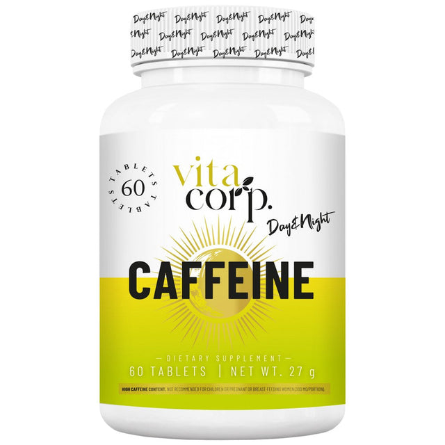 Caffeine Day 300 mg - 60 Таблетки  VitaCorp - Nutra Best Bulgaria
