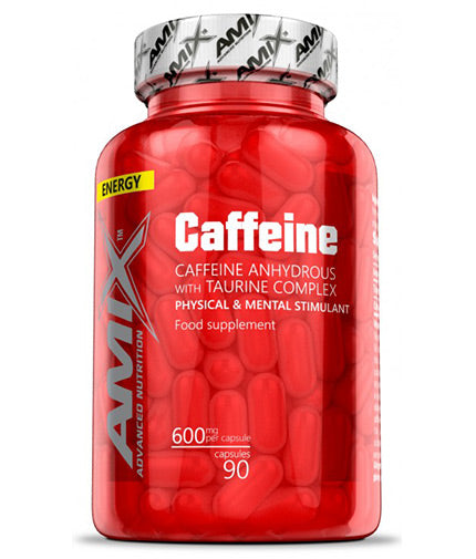 Caffeine with Taurine 90 caps.  AMIX - Nutra Best Bulgaria