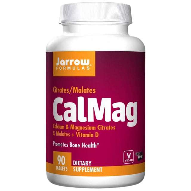 Cal-Mag Citrates 90 Таблетки  Jarrow Formulas - Nutra Best Bulgaria