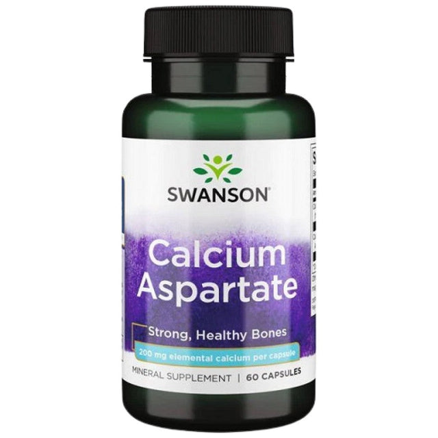 Calcium Aspartate 200 mg 60 капсули  Swanson - Nutra Best Bulgaria