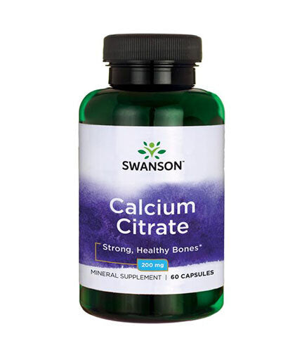 Calcium Citrate 200 mg - 60 капсули  Swanson - Nutra Best Bulgaria