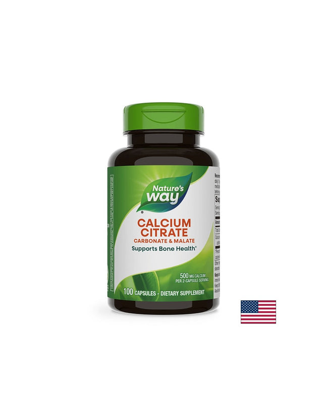 Calcium Citrate/ Калций (цитрат) 250 mg х 100 капсули Nature’s Way  Nature’s Way - Nutra Best Bulgaria