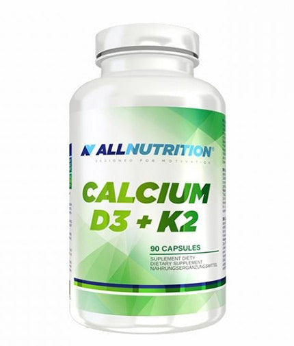 Calcium, D3 + K2 / 90 Caps  ALLNUTRITION - Nutra Best Bulgaria