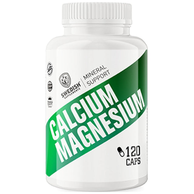 Calcium + Magnesium - 120 капсули  Swedish Supplements - Nutra Best Bulgaria