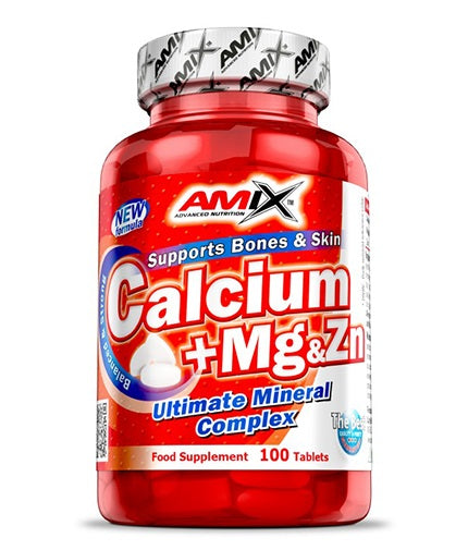 Calcium + Mg & Zn 100 Tabs.  AMIX - Nutra Best Bulgaria