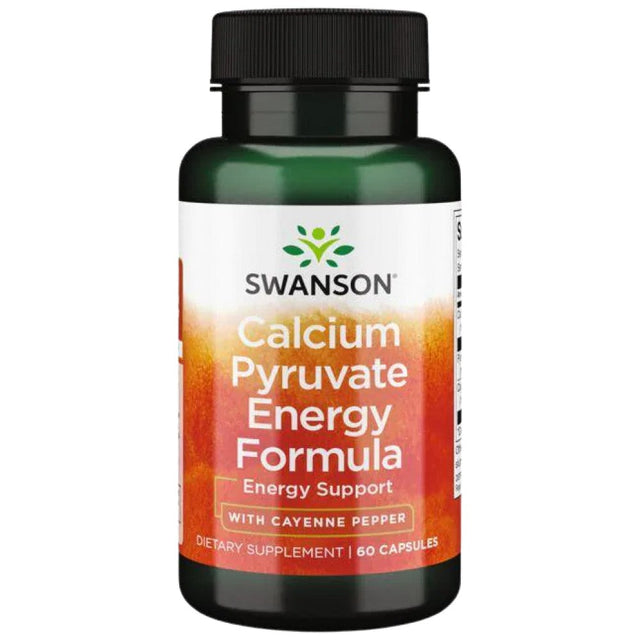 Calcium Pyruvate Energy Formula 60 капсули  Swanson - Nutra Best Bulgaria