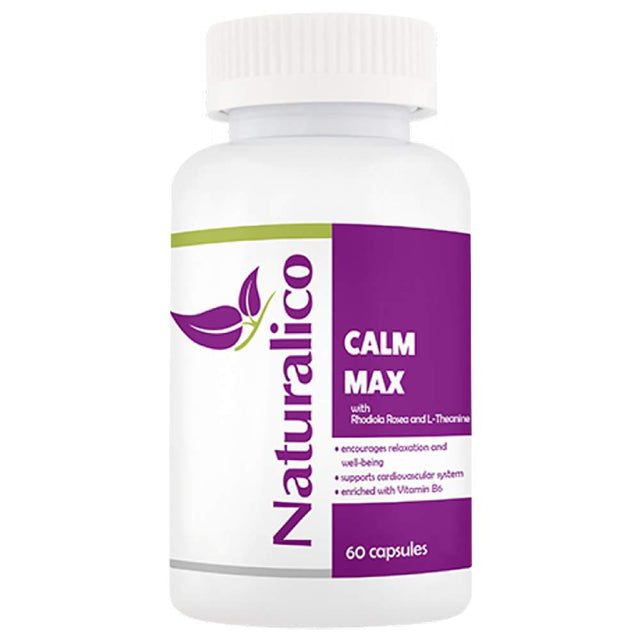 Calm Max 60 капсули  Naturalico - Nutra Best Bulgaria
