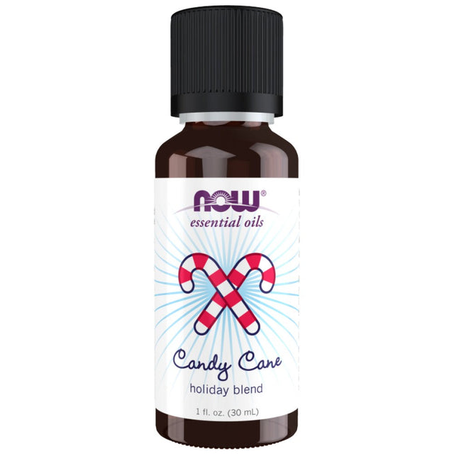 Candy Cane Oil | Holiday Blend - 30 мл  NOW Foods - Nutra Best Bulgaria