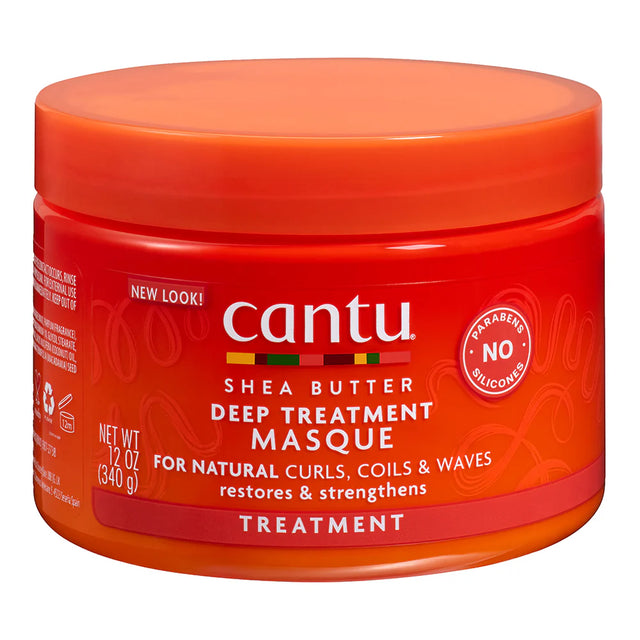 Cantu, Shea Butter, Natural, Hair Treatment Cream Mask, Repairing, 340 g  Cantu - Nutra Best Bulgaria