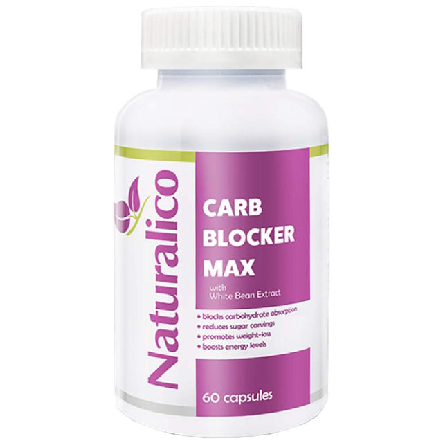 Carb Blocker Max - 60 капсули  Naturalico - Nutra Best Bulgaria